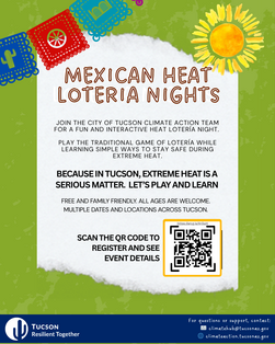 Mexican Heat loteria flyer