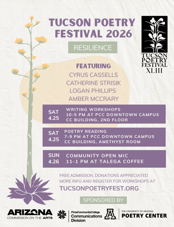 Tucson Poetry Festival lineup