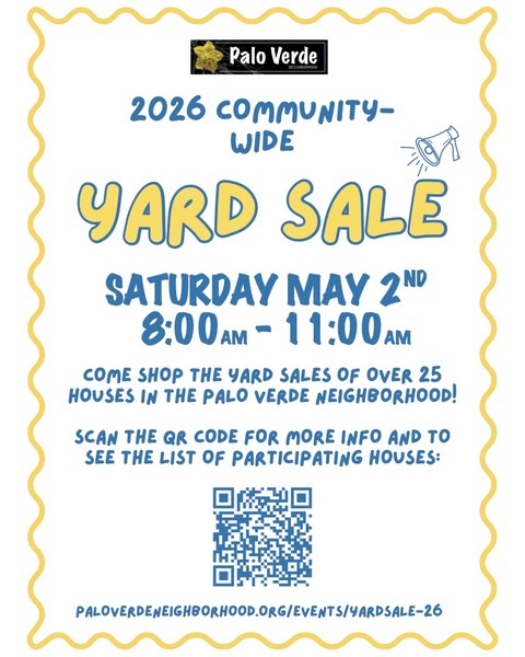 PaloVerde Community Yard Sale