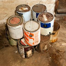 paint buckets