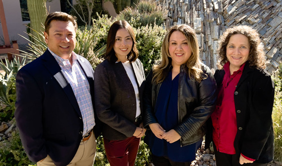 City of Tucson economic development staff: Mike Czechowski, Jacquelyne Vega, Alma Peralta, Irene Messina
