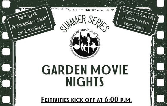Garden Movie Nights Flyer