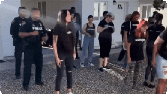 A GIF of program participants dancing with TPD