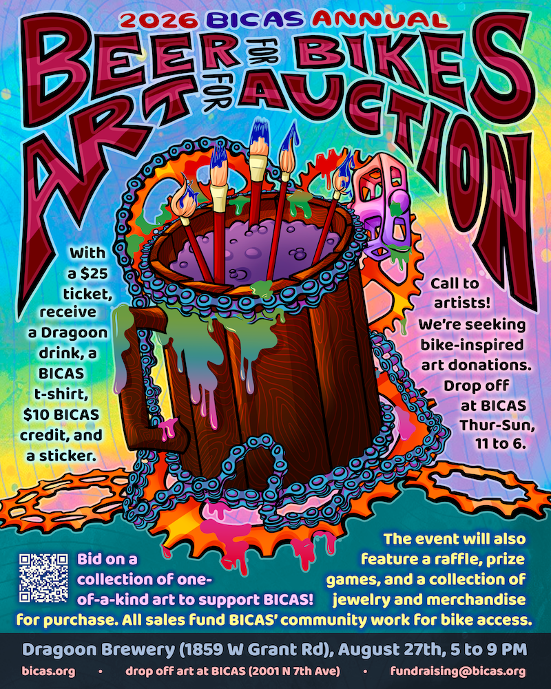 BICAS Auction Flyer