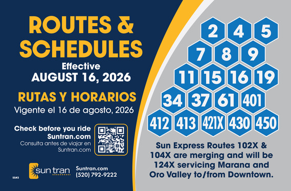 August Service Changes 