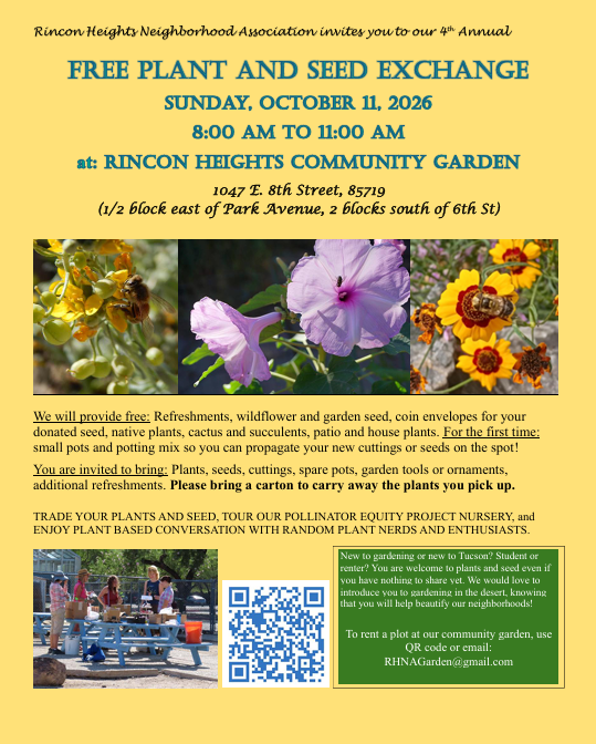RHNA plant exchange
