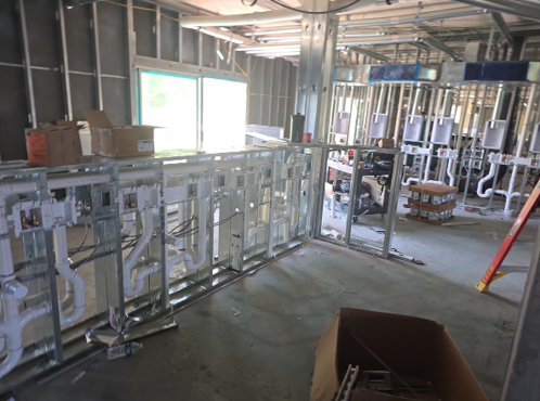 Tucson House Laundry Room Under Construction