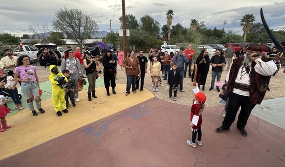 Wee pirates at Palo Verde Park this weekend.