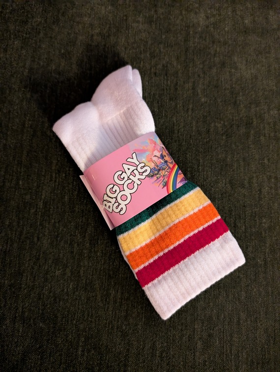 a pair of socks