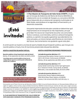 VVMTP Flyer (Spanish)