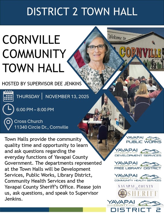 Cornville Town Hall Flyer