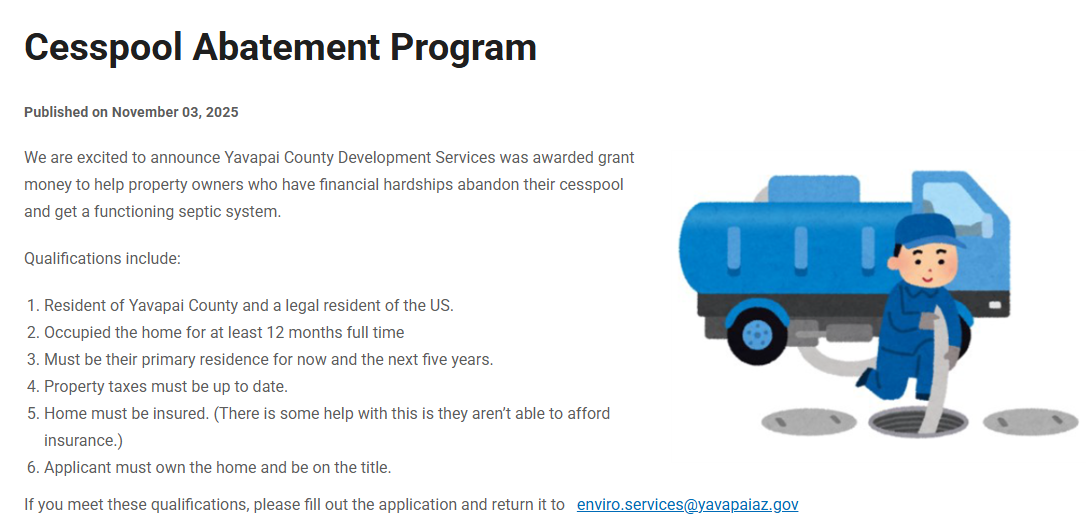 Cesspool Abatement Program