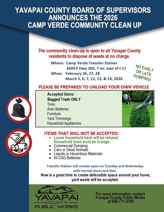 Camp Verde Cleanup 2026