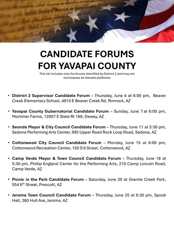 Candidate Forums