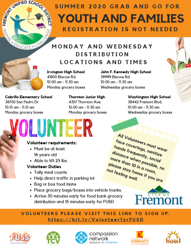 fremont school lunches