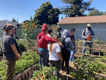 Youth Urban Agriculture Interns at Dig Deep Farms