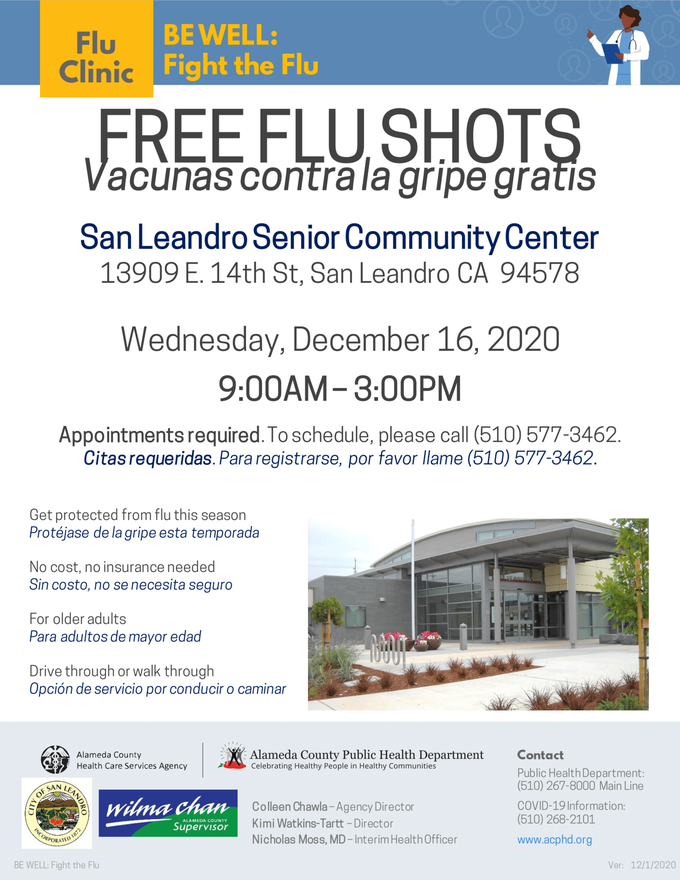 San Leandro Flu Clinic