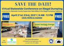 Illegal Dumping Conference Save the Date