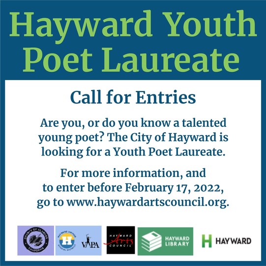 Hayward Poet Laureate Flyer