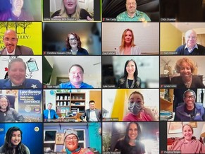 Supervisor Miley Swears-In 2022 Board of Directors for Castro Valley/Eden Area Chamber of Commerce