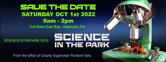 Science in the Park Save the Date