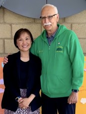 Supervisor Valle and Alumni Gives Back Producer, Sue Chen