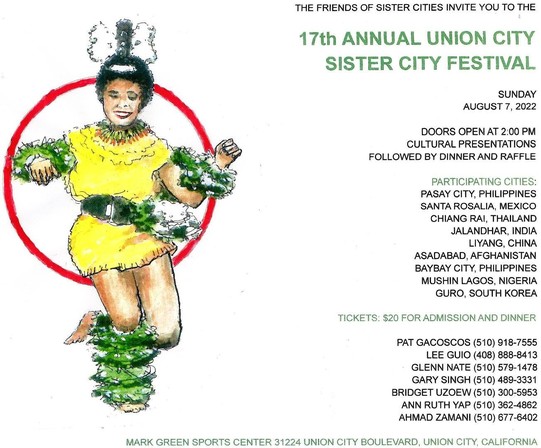 UC Sister City Festival Flyer