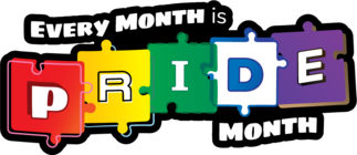Every Month is Pride Month Logo