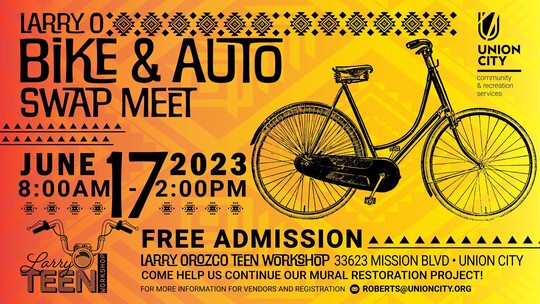 Larry O Bike and Auto Swap Meet Flyer