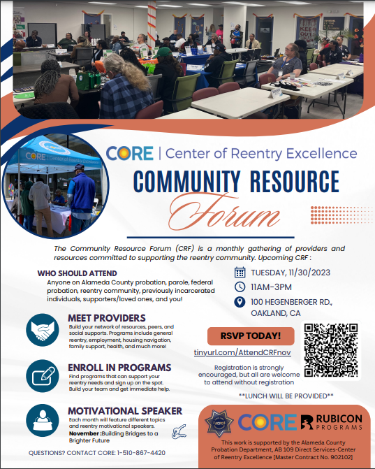 Community Resource Forum Flyer