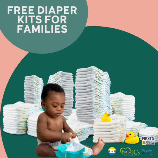 Free Diaper Kit Giveaway - Hayward Library - December 2023