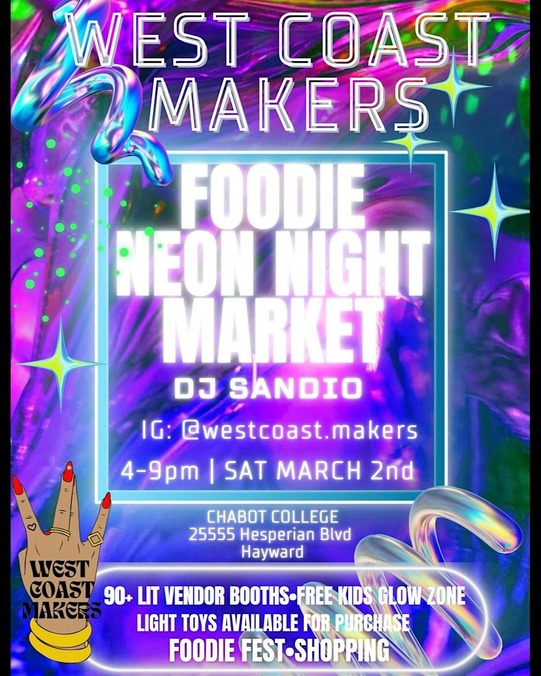 Neon Night Market Event