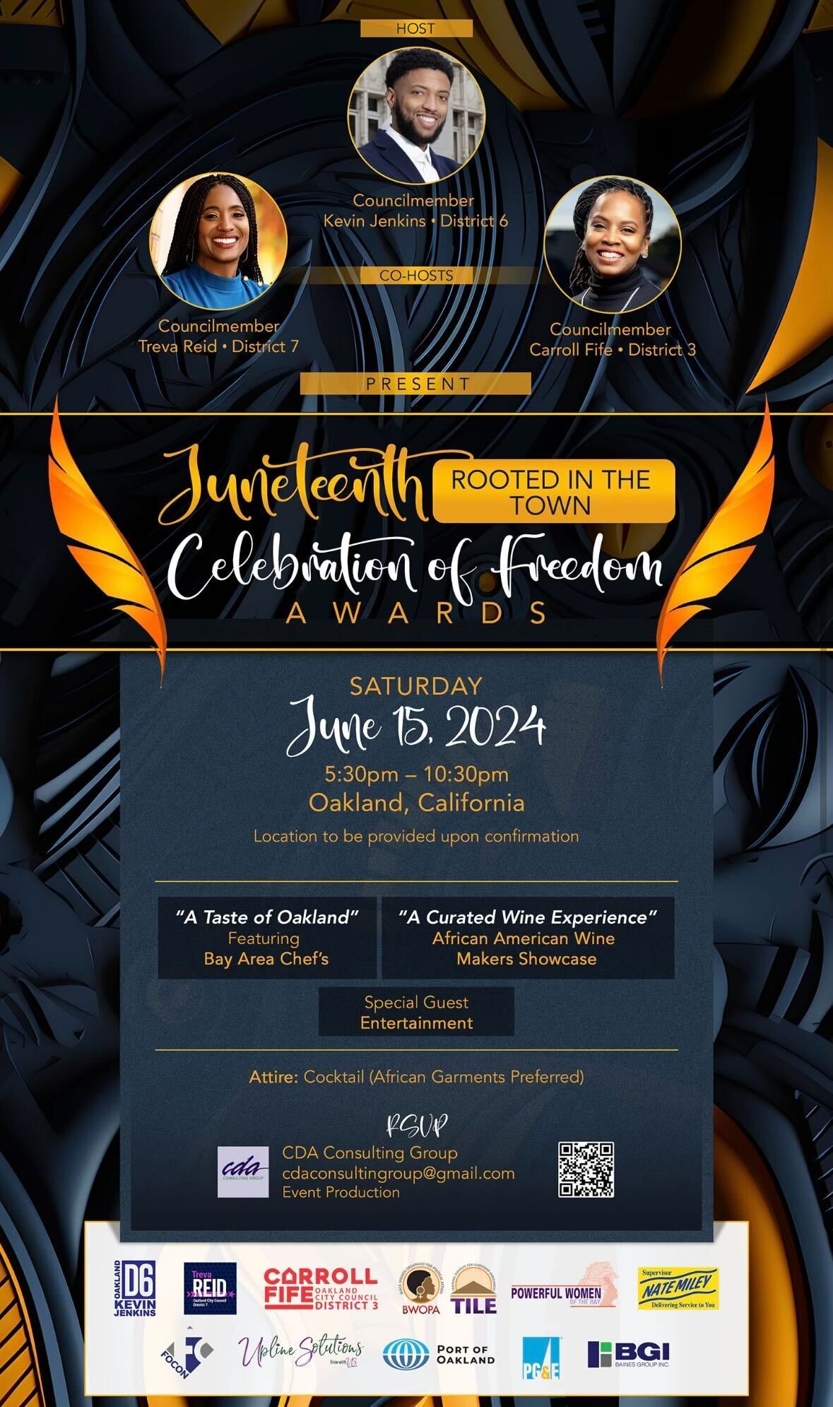 2024.06.15 Oakland Juneteenth Celebration of Freedom Awards