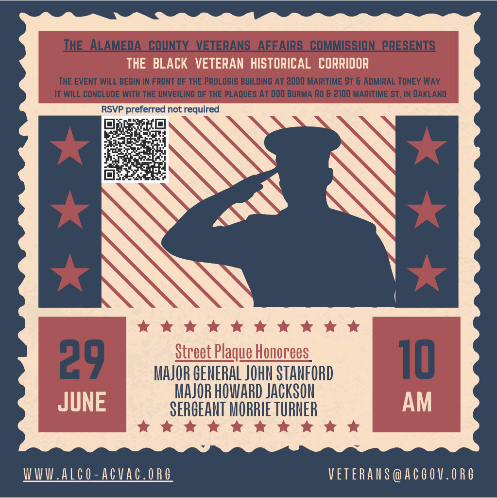 2024.06.29 ACVAC Event - Black Veteran Historical Corridor Unveiling Flyer