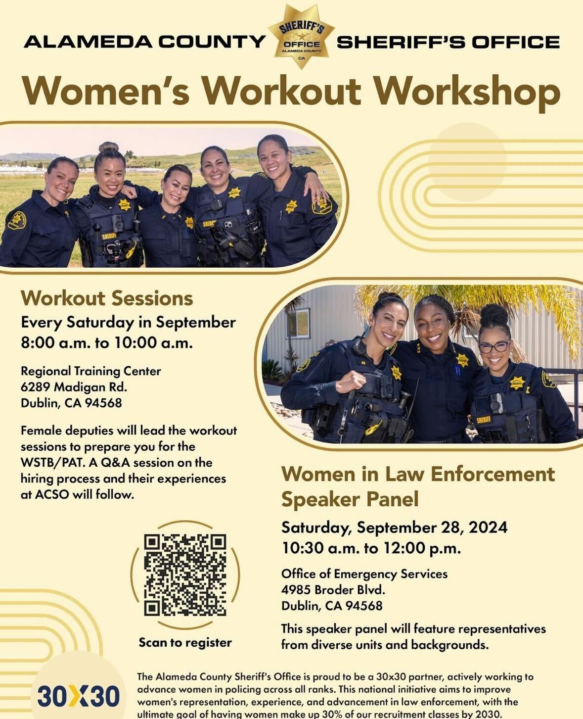 2024.09.07 ACSO Women's Workout Workshop