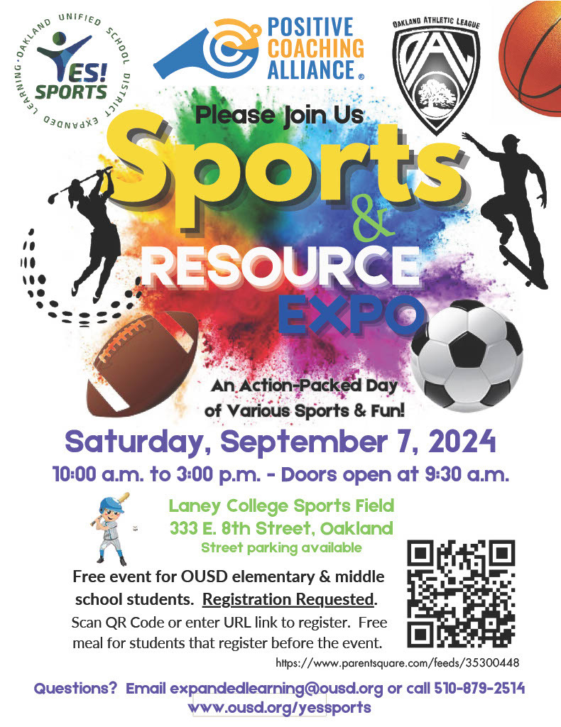 2024.09.07 Oakland Sports and Resource Expo