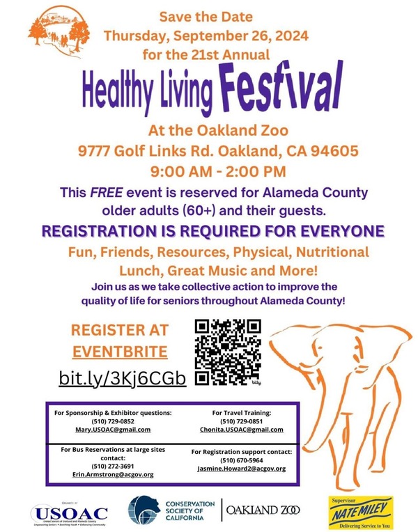 2024.09.26 Supervisor Nate Miley Healthy Living Festival