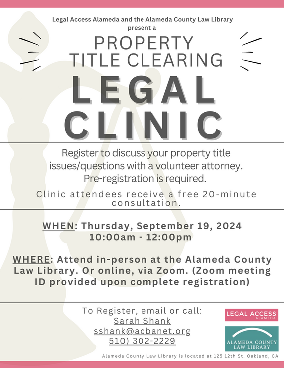 title clearing clinic