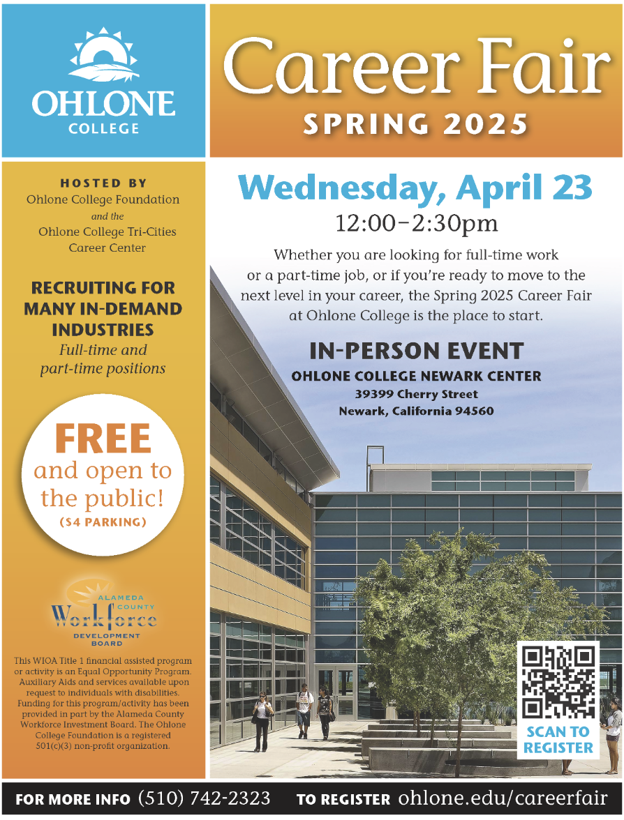 Ohlone College Tri-Cities Career Fair 