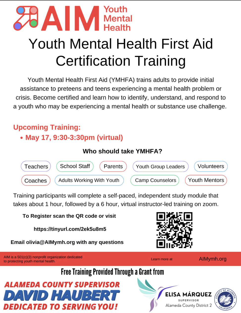 YMHFA Training