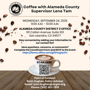 Coffee with Supervisor Tam September - English (updated address)