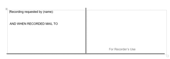recordable form template