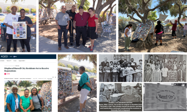 Russell City Picnic Collage