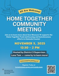 2025.11.05 Home Together Community Meeting Flyer