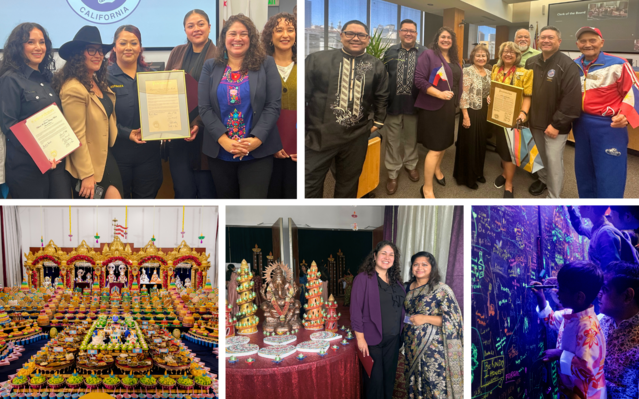 Proclamations and Diwali Collage