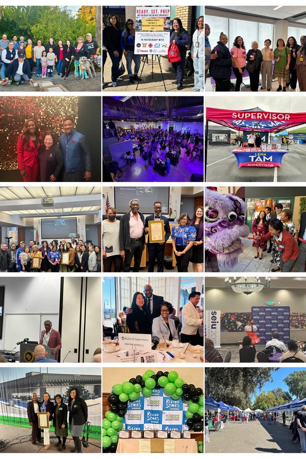 October photo collage