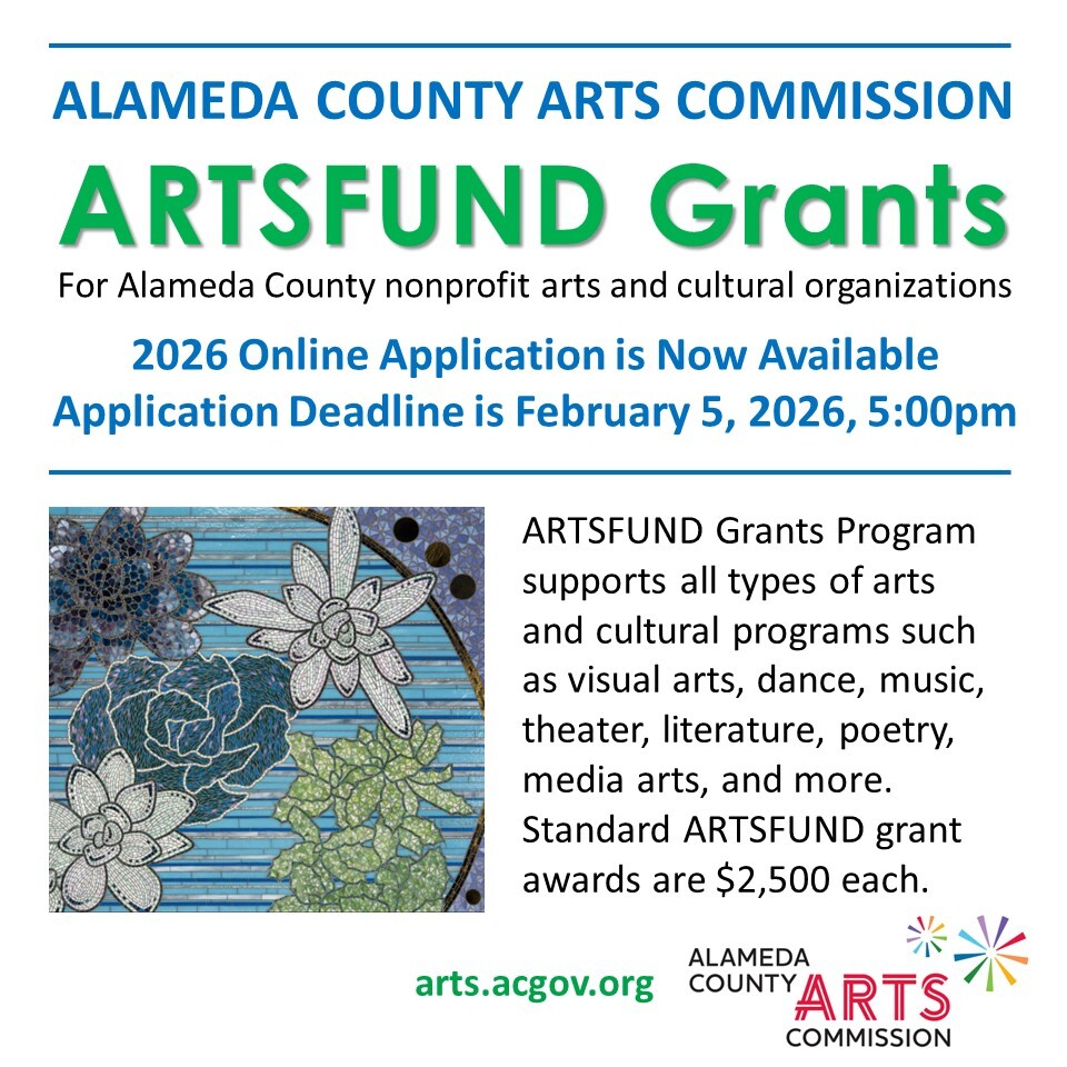 2026 ARTSFUND promo graphic