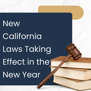 New California Laws Taking Effect in the New Year
