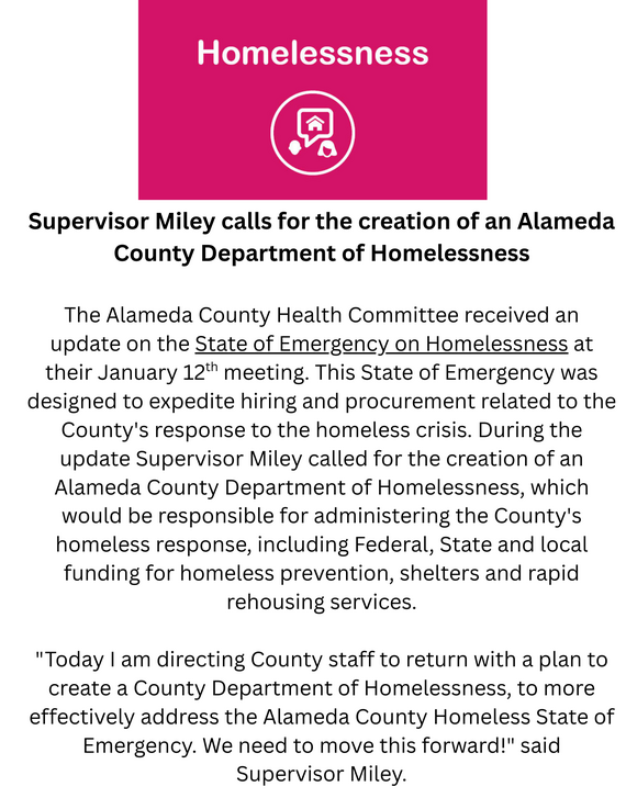 homeless update