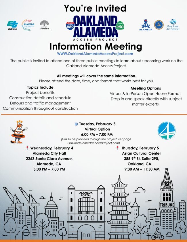 Oakland Alameda Access Project (OAAP) - Webster and Posey Tube Closures